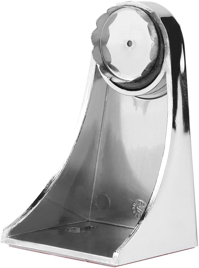 Magnetic Wall Mounted Soap Dish Holder, ABS Silver Bathroom Sink Organizer, 2.95 x 1.77 x 1.69 inches