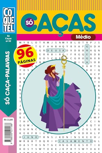 Livro Coquetel Só Caça-Palavras 32