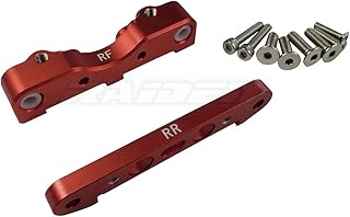 Aluminum Rear Lower Arm Suspension Mount for ARRMA 1/5 KRATON Outcast 8S - RED