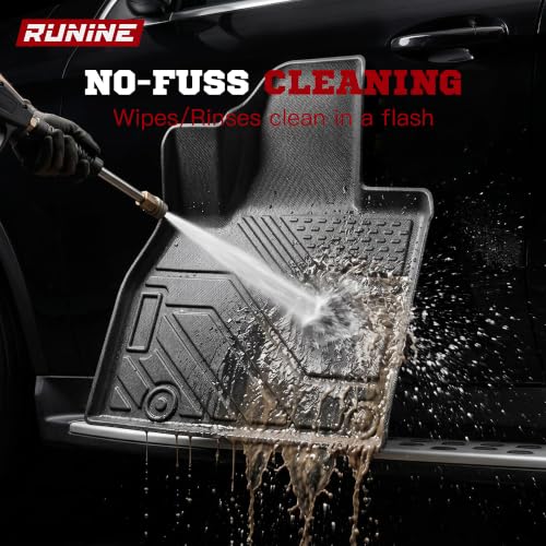 Image of Floor Mats for Kia Telluride 2020-2025(7 /8 Seat), All Weather Protection Custom Floor Mats Trunk Cargo and Car Windshield Cover Set for Kia Telluride Accessories,Car Floor Liners Set,5packs.