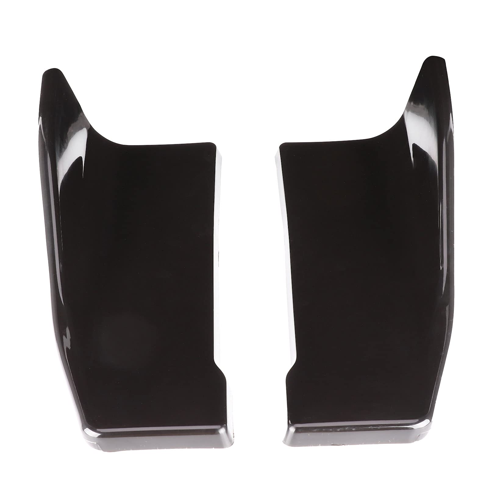 2pcs Universal Rear Bumper Lip Spoiler for 435i E60 GLOOY Diffuser Flaps Body Kit Styling Accessory