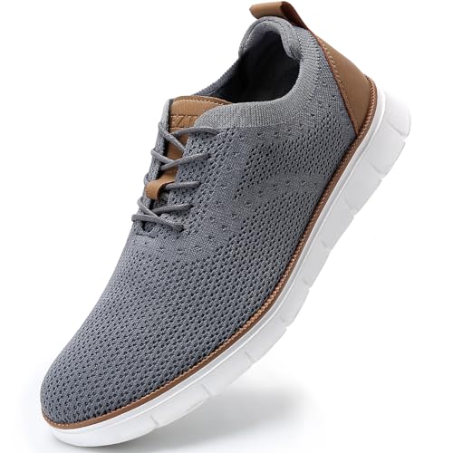 Zapatos de cordones para hombre elegantes y transpirables de malla para oficina y ocio LEZTA