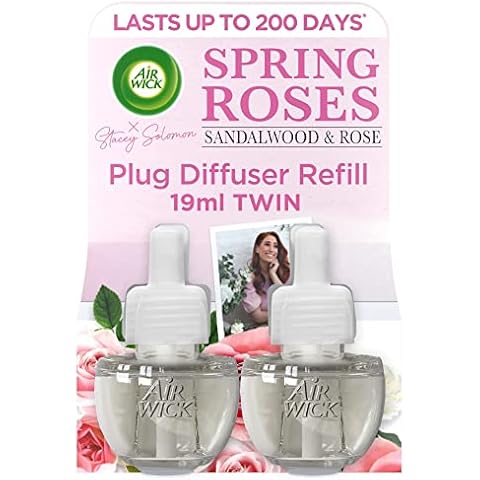 AirWick Spring Roses Plug-In Diffuser Refill Cover