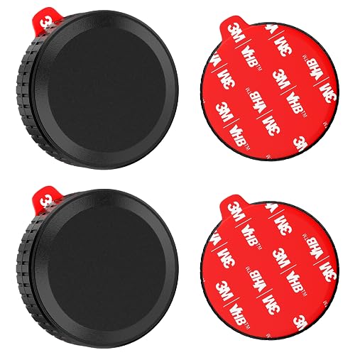 Airtag Hülle 2er Pack, IPX8 Wasserdicht Halterung Mit Ultra Steuerrohr Aufkleber, Holder Aus Hartem PC-Material für Auto, Fahrrad, Motorrad, Wallet, Gepäck, Zubehör, Kompatibel Mit Apple Airtag