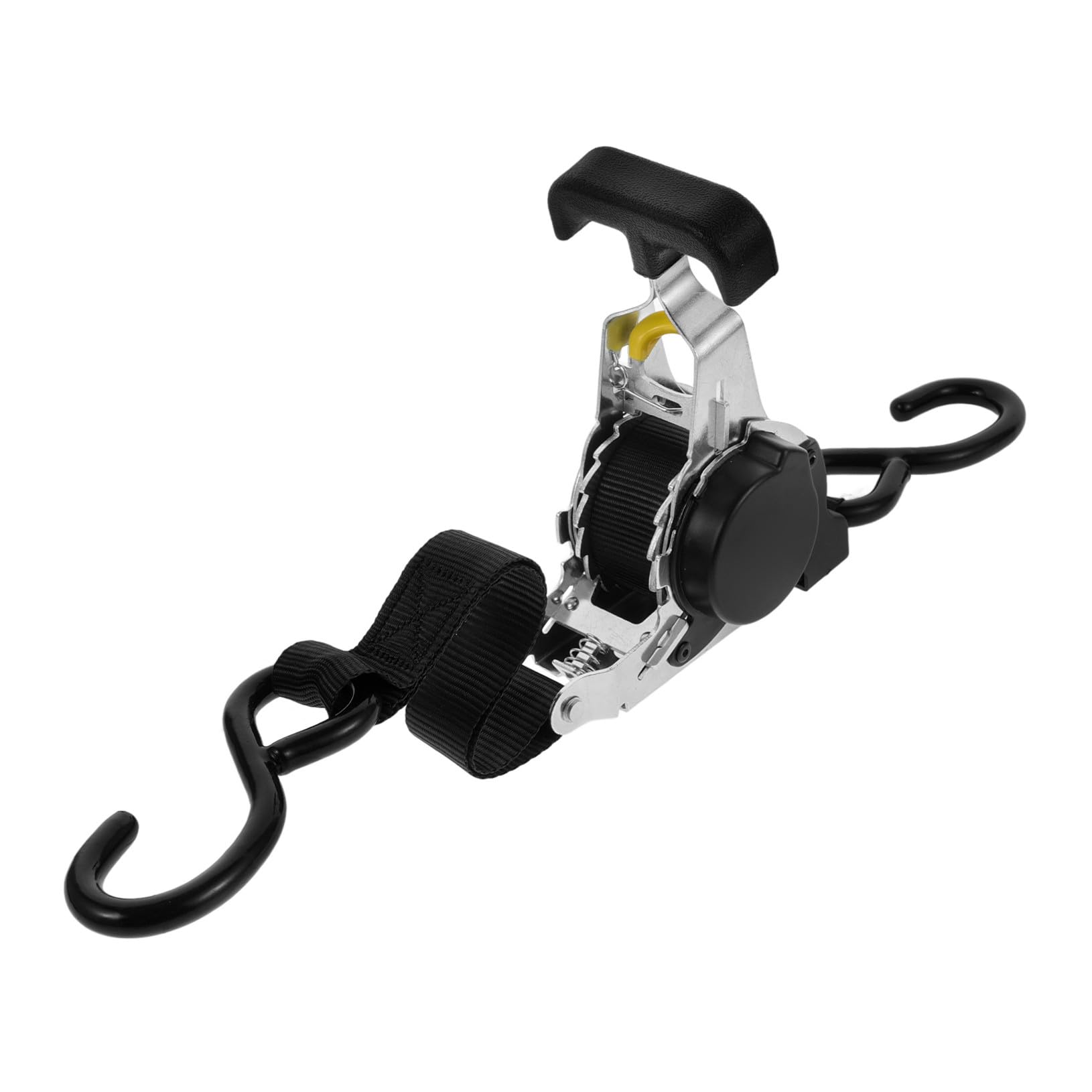 Sangle D'arrimage à Cliquet Automatique 0, 68 Ton en Polyester | Charge, Bagages, Moto, Fixation Fiable, Renforcée, Format Compact pour Usage Quotidien