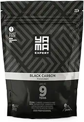 Yamá Pó Descolorante Black Carbon 300g Clareador para Cores Profundas e Resultados Duradouros Unissex