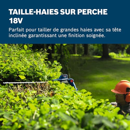 Taille-Haie Sur Perche Fixe BOSCH PROFESSIONAL GHE 18V-50FP – Sans Batterie Ni Chargeur - vue 6