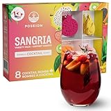 Poseidn Cocktail Bombs Balls β Sangria Variety Pack (8 Pieces) | Fruity Drink Bombs for Cocktail Lovers β Made in Canada