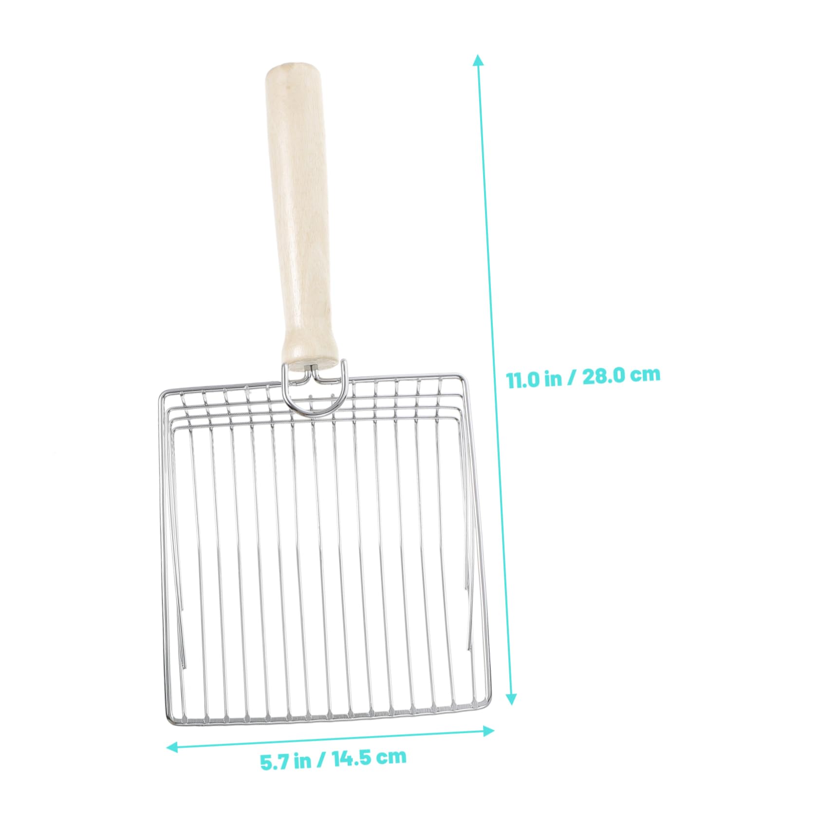 Paletta Lettiera Per Gatti - 2 Pezzi, 26x12 Cm, Plastica ABS, Design Ergonomico