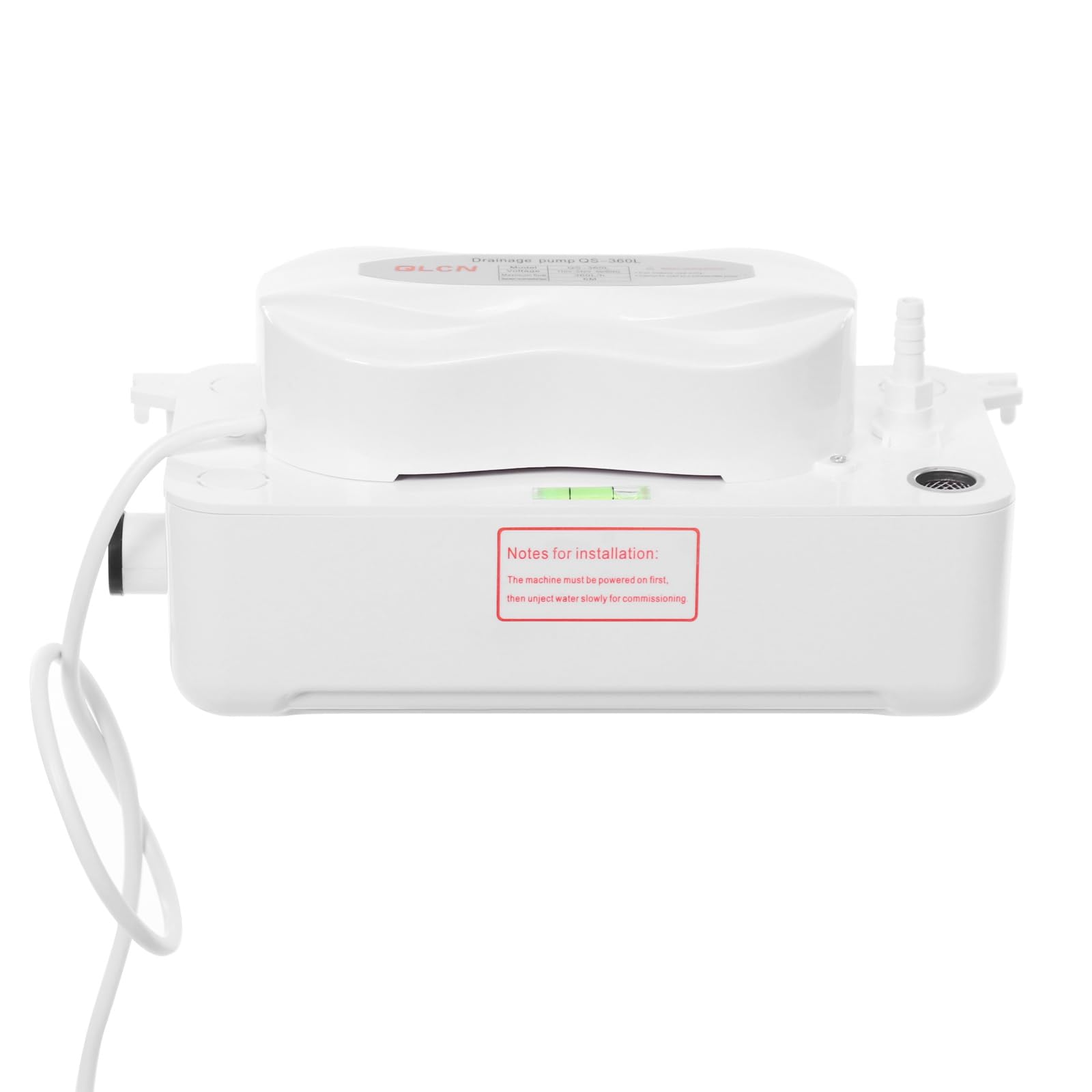Hochwertige Klimaanlagen Kondensationspumpe, Mit 1800ml Reservoir, 110-240V, 29dB Leise, Kunststoff Weiß, Ideal Für Wohnungen, Büros Und Gewerbliche Nutzung