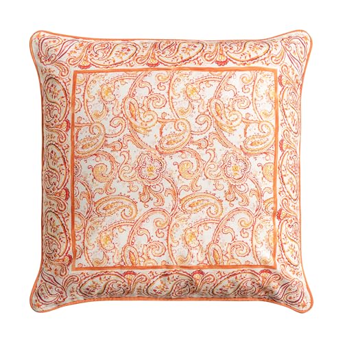 Maison d' Hermine Throw Pillow Covers 100% Cotton (20" x 20" - Pack of 1)