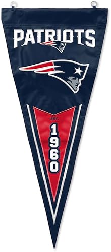 Banderín vertical de los New England Patriots de la NFL