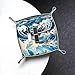 WZYWHJ Leather Storage Tray - Quality Scratch Resistant Waterproof Tray for Keys, Watches, Jewelry, and More S Ukiyo-e style waves Picture