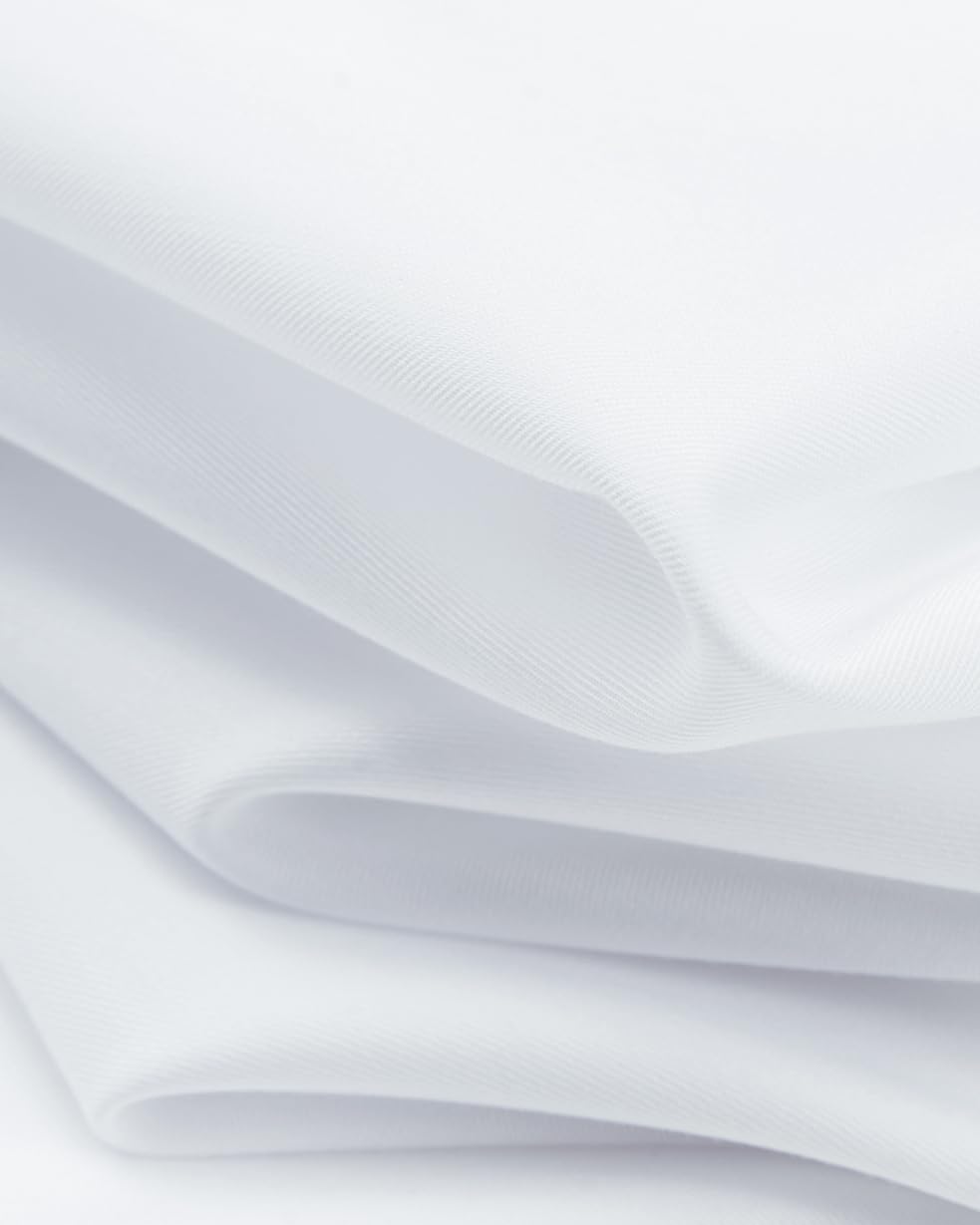 Alimens & Gentle Mens Dress Shirts Short Sleeve Wrinkle Free Stretch Regular Fit Formal Casual Button Down Shirt with Pocket - Image 5