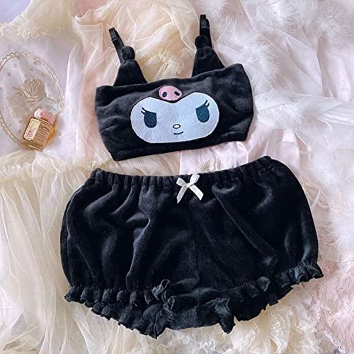 Conjunto de Ropa Interior de Conejo Sexy Lolita Cosplay para Mujer, Ropa de Dormir de Anime de...