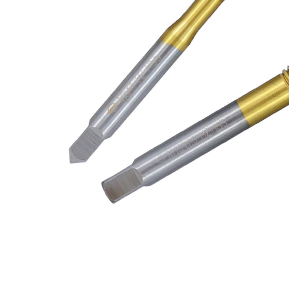 M2-M12 Titanium extrusion coating maschi a rullare forma macchina Plug maschi metrici Screw Tap Discussione Drill metallo strumento Threading-M6