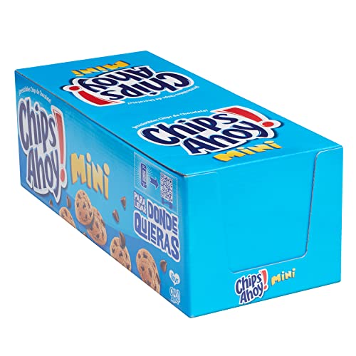 Chips Ahoy! Mini Galletas Cookies Americanas con Pepitas de Chocolate - Pack 20 Bolsitas...