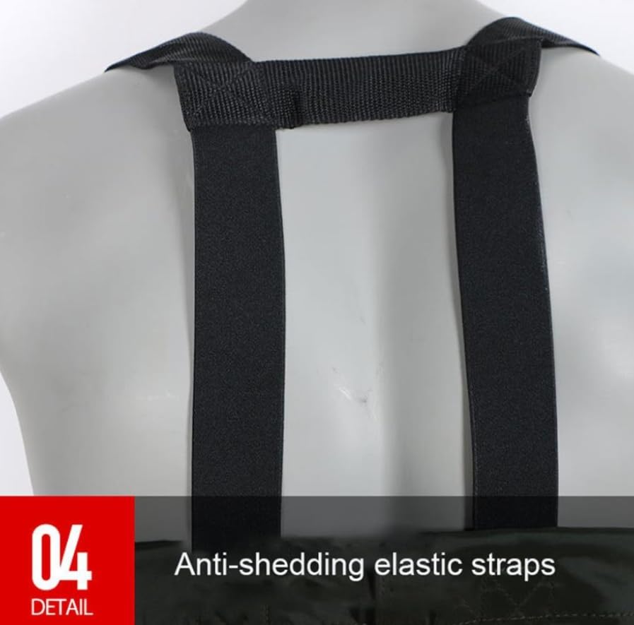 Wodery wędkarskie, wędkarskie spodniobuty z butami, męskie i damskie, buty myśliwskie, wodoodporne, PVC, z pasem do brodzenia