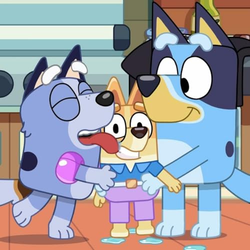 Bluey "Christmas Swim"