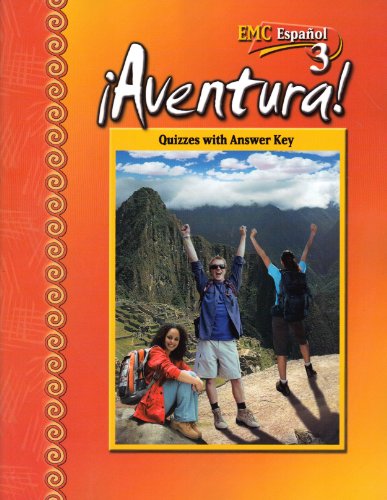 Aventura 3 EMC Espanol Quizzes with Answer Key