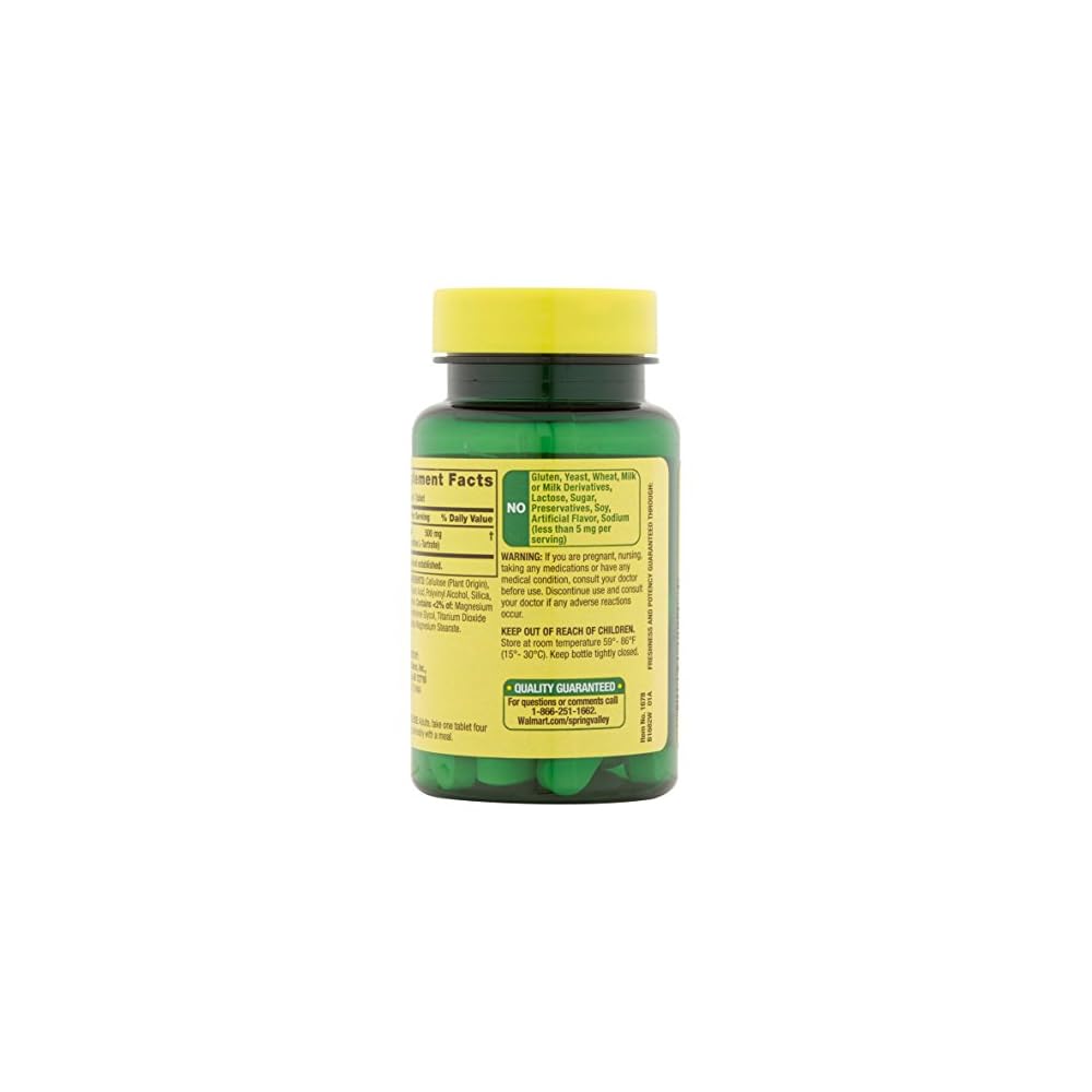Spring Valley 30 Tablets 500 mg L-Carnitine Dietary Nigeria | Ubuy
