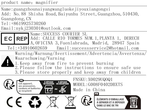 30X 10X Magnifying Glass with Light & Stand, 54 LED Lighted Desk Lamp, 5 Colors, 3 Levels Dimmable - Image 2
