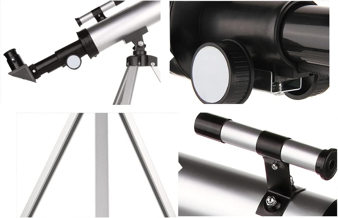 NDRFAWY望遠鏡、大人用望遠鏡、高倍率、高解像度天体単眼鏡、スタンド付き、子供の初心者向け、シルバー Amazon | Akeyda 天体望遠鏡  子供 初心者 てんたいぼうえんきょう ぼうえんきょう 70mm大口径400mm焦点距離 望遠鏡 天体観測 初心者 ランキング 星座 スマホ撮影 正  ... 望遠鏡の紹介 ファインダーミラー付き天体望遠鏡 誕生日 子供向け 初心者に最適