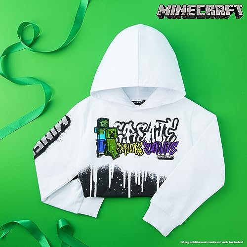 Minecraft Creeper Hoodie - Boys' & Teenagers' Gaming Hoodie - Ages 5-142