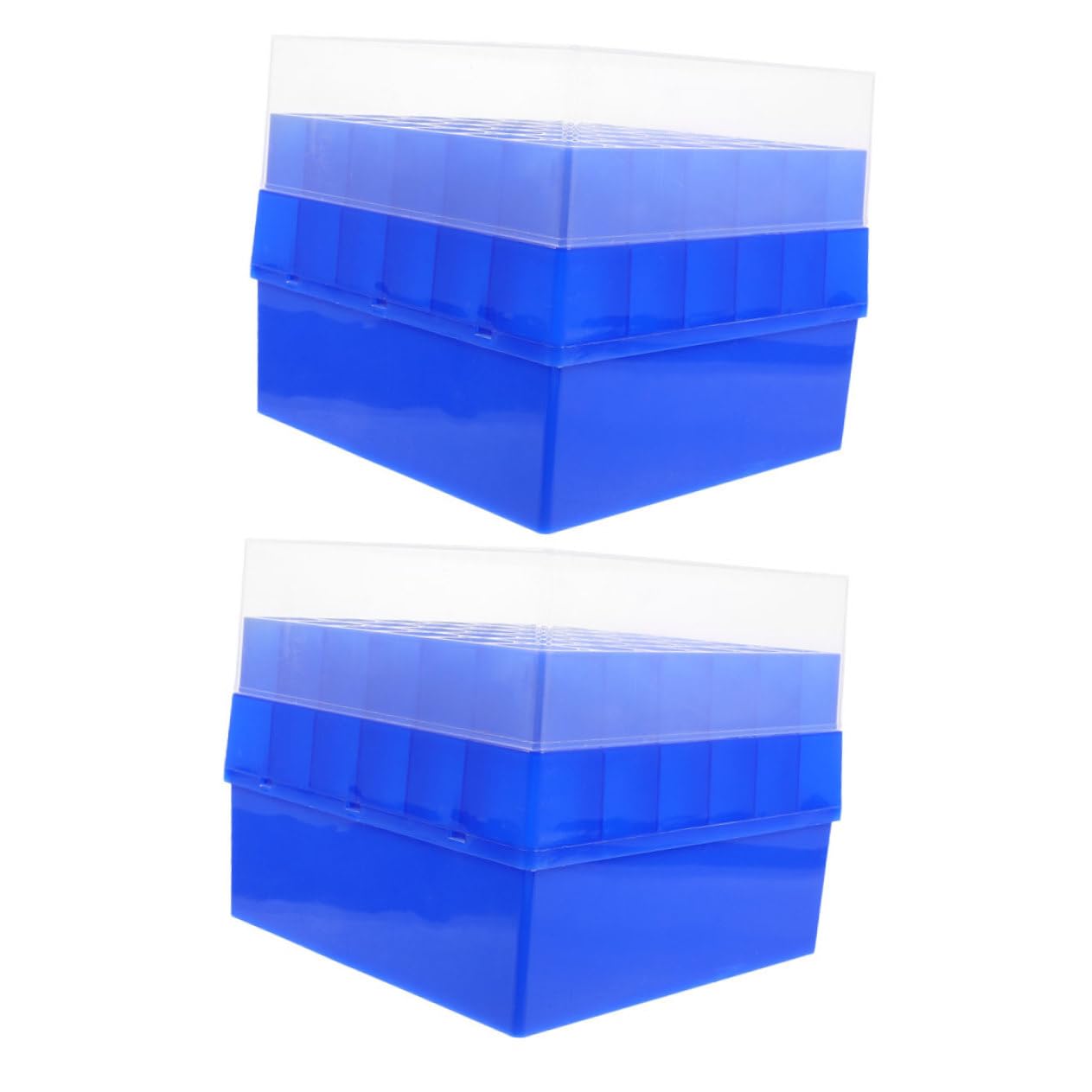 Alipis 2 set Scatola Per Congelatore Custodia Per Provette Organizer Per Provette Custodia Per Provette Custodia Per Provette Custodia Per Provette Supporto Per Provette 2 pezzi*2