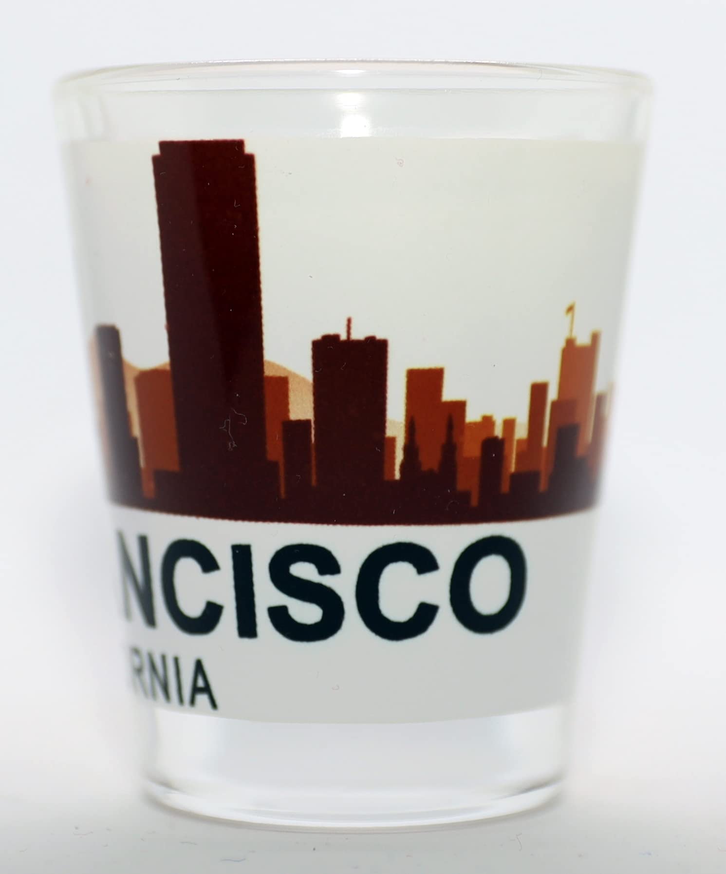 Bicchiere Shot Da Collezione Sonoma California – 5,7 Cm Altezza, Souvenir Raro