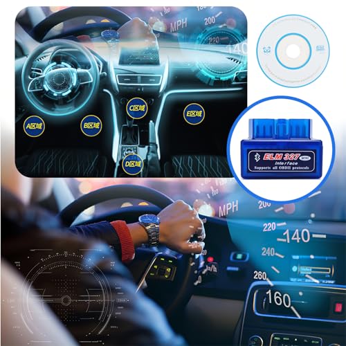 OBDII OBD2 bluetooth Mini ELM327 V2.1,Auto Scanner...