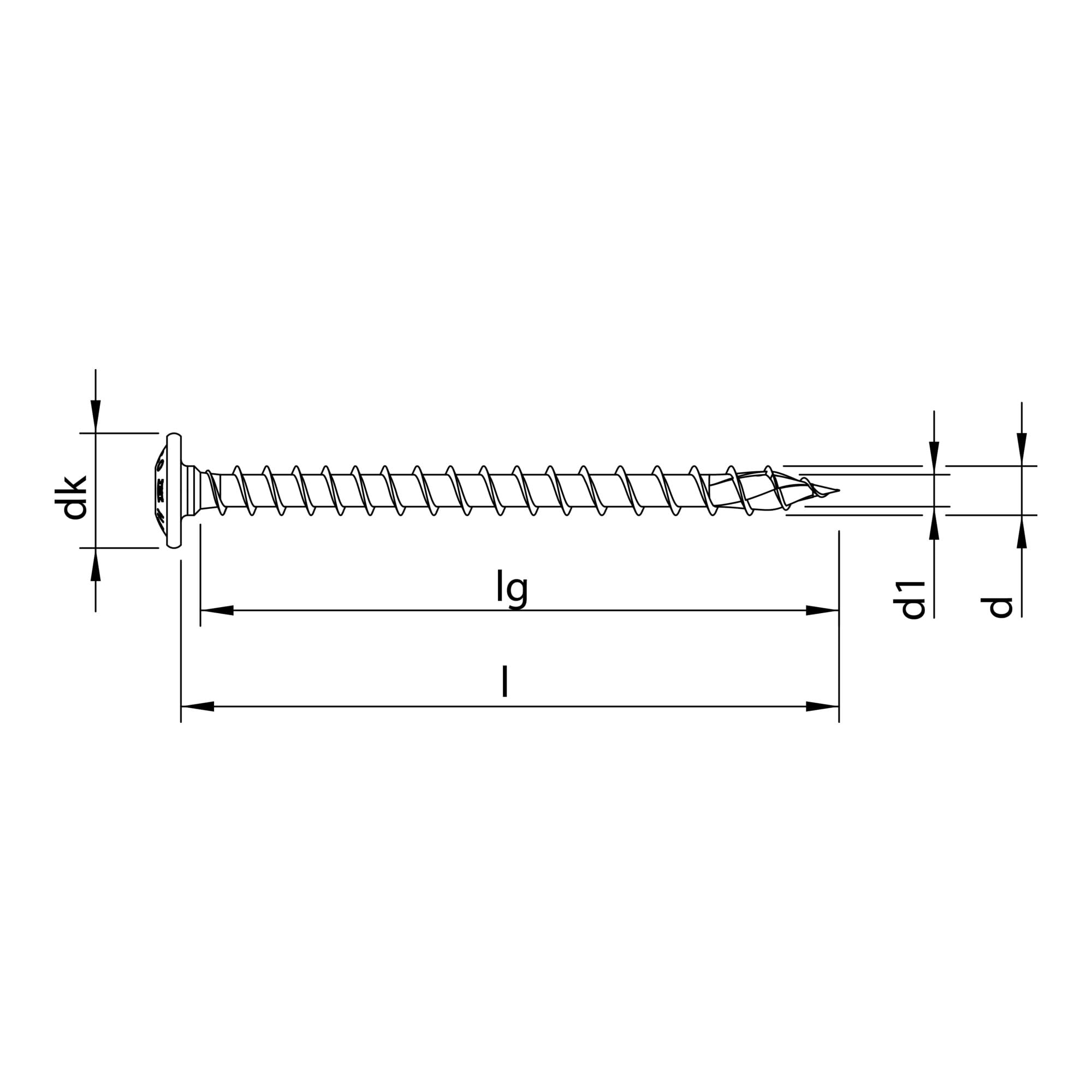 HECO-TOPIX-plus A2 8,0 x 100, Tellerkopf, T-Drive, VG 50 Stk