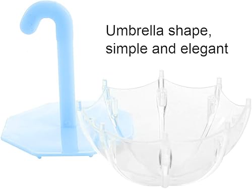 Miniatura 5 de 24 soportes para dulces con forma de paraguas, innovador contenedor de plástico con forma de paraguas, caja de dulces, postre de chocolate, caja de