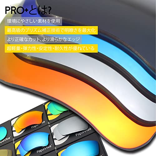 Image of Replacement Lenses for Oakley Frogskin OO9013 55mm Sunglass - Precision Fit, UV Block & Impact Resistant