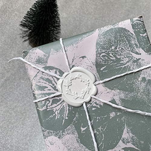 UNIQOOO 180 Pcs Snow White Box Sealing Wax Beads Nuggets for Wax Seal Stamp, Great for Embellishment of Cards Envelopes, Wedding Invitations, Wine Packages, Gift Wrapping