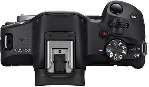 Miniatura 5 de Canon Cámara sin espejo EOS R50 con lentes de 0.709-1.772 in y 2.165-8.268 in  Negro con bolsa para cámara 200ES