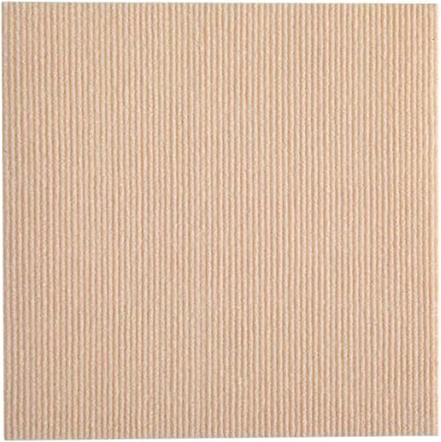 ROHCGHC Losetas de moqueta Autoadhesivas, Losetas de Alfombra 12x12 Pulgadas, losetas Resistentes, baldosas Suelo cuadradas Lavables DIY, for el hogar, Oficina y Comercial(Camel,4pcs)