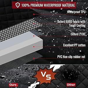 TantivyBo Dog Car Seat Cover, Durable Zipper Design Dog Car Hammock w/Mesh Window, Scratch-Proof & Waterproof - Pet Seat Cover for Cars Back Seat, Dog Seat Cover for Cars, SUVs & Trucks TantivyBo Dog Car Seat Cover, Durable Zipper Design Dog Car Hammock w/Mesh Window, Scratch-Proof & Waterproof – Pet Seat Cover for Cars Back Seat, Dog Seat Cover for Cars, SUVs & Trucks