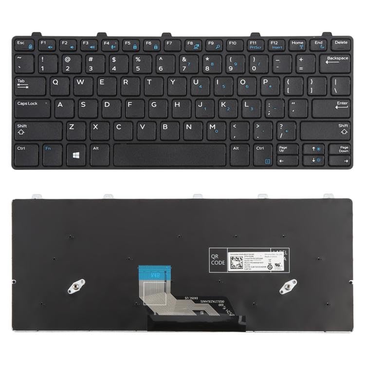 Clavier ordinateur portable pour Dell Latitude 3180 3380 3190 343NN