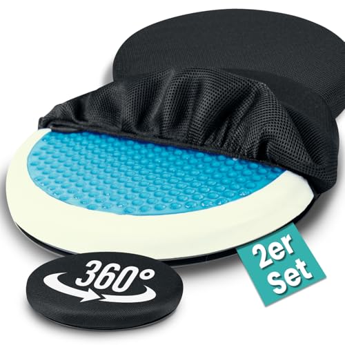 ELONEO Drehkissen mit Gel für Autositz, Drehsitz für Senioren,...