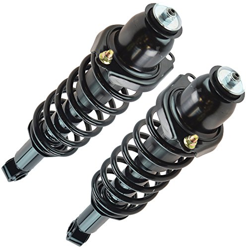 Image of TRQ Rear Strut and Spring Assembly Set 2 Piece Compatible with 2009-2010 Toyota Corolla
