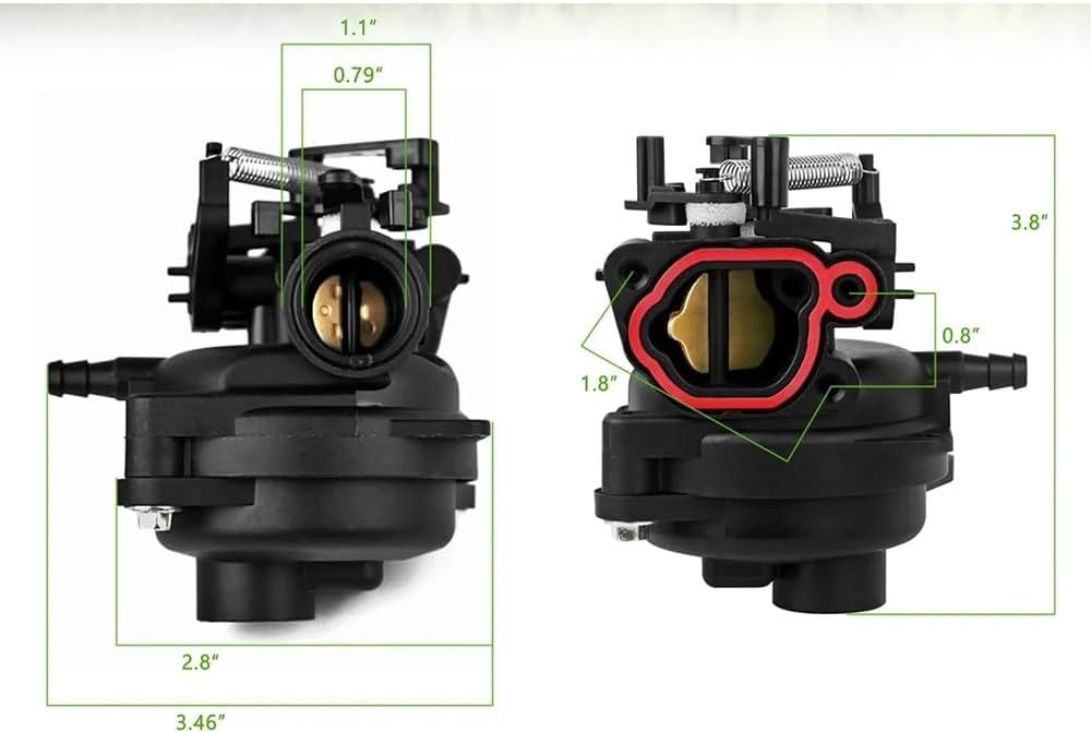 799584 594058 Carburetor Kit Spark Plug & Air Filter Assembly Compatible For Carb 594057 592361 594529 550EX