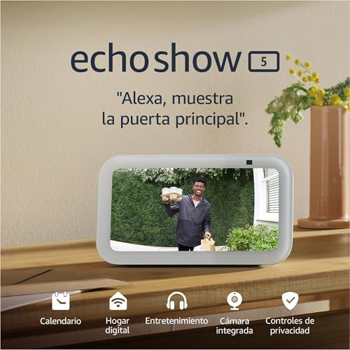 Miniatura 3 de Echo Show 5 (Última generación) | Gris azulado + WiZ Enchufe Inteligente, compatible con Alexa - Kit de inicio de Hogar digital