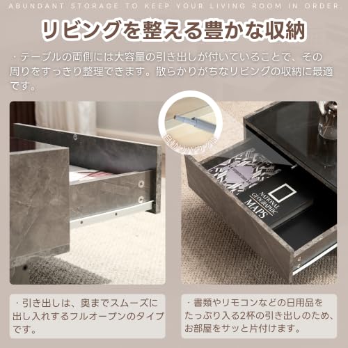 Amazon.co.jp: オーエスジェイ(OSJ) ローテーブル ガラステーブル 高級