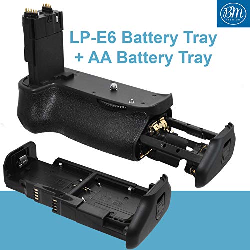 Big Mike'S BGEOS70DK6 Battery Grip Kit For Canon Eos 70D, Eos 80D, Eos 90D Digital Slr Camera Includes Vertical Battery Grip Bg-E14 Replacement + Qty 4 Bm Premium Lp-E6 Batteries + Rapid Ac/Dc Charger thumb #8