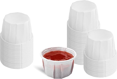 Miniatura 4 de Karat FP-PPC100 Vasos de papel para porciones de 1 oz - 5,000 ct