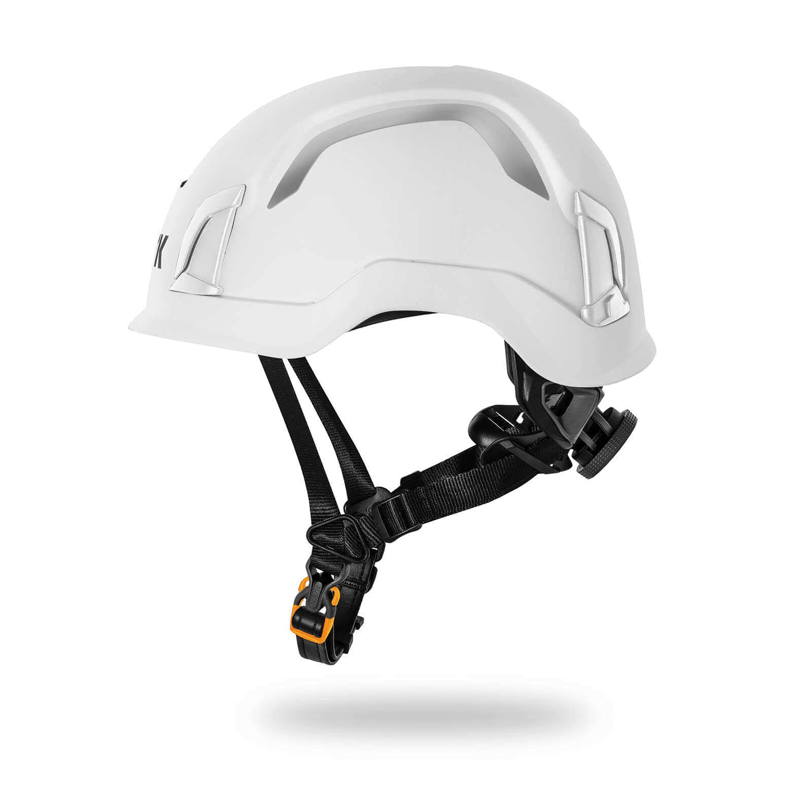 KASK Zenith X Hi-Viz - Casco de construcción fluorescente, casco de escalada, casco de trabajo, rueda giratoria, EN397, EN50365, EN12492, color: amarillo fluorescente