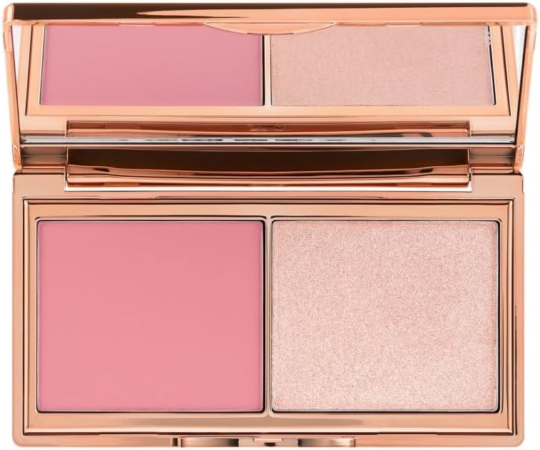 CHARLOTTE TILBURY- HOLLYWOOD BLUSH & GLOW GLIDE PALETTE- FAIR-MEDIUM