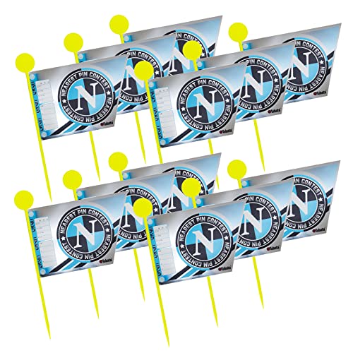 Tabata(タバタ) ゴルフ コンペフラッグ 【ニアピン】 コンペ旗 ニアピン用 12本 GV8032 コンペ用品 コンペグッズ コンペ用フラッグ コンペ用