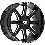 GEAR ALLOY 765BM Gloss Black Whe